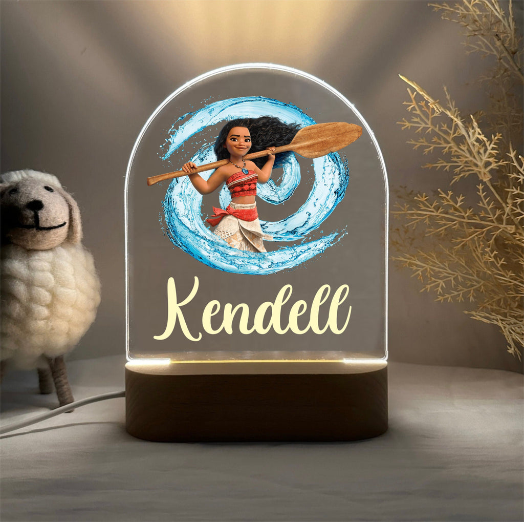 Personalized Moana Night Light