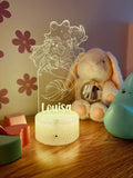 Personalized Mermaid Princess LED Night Light
