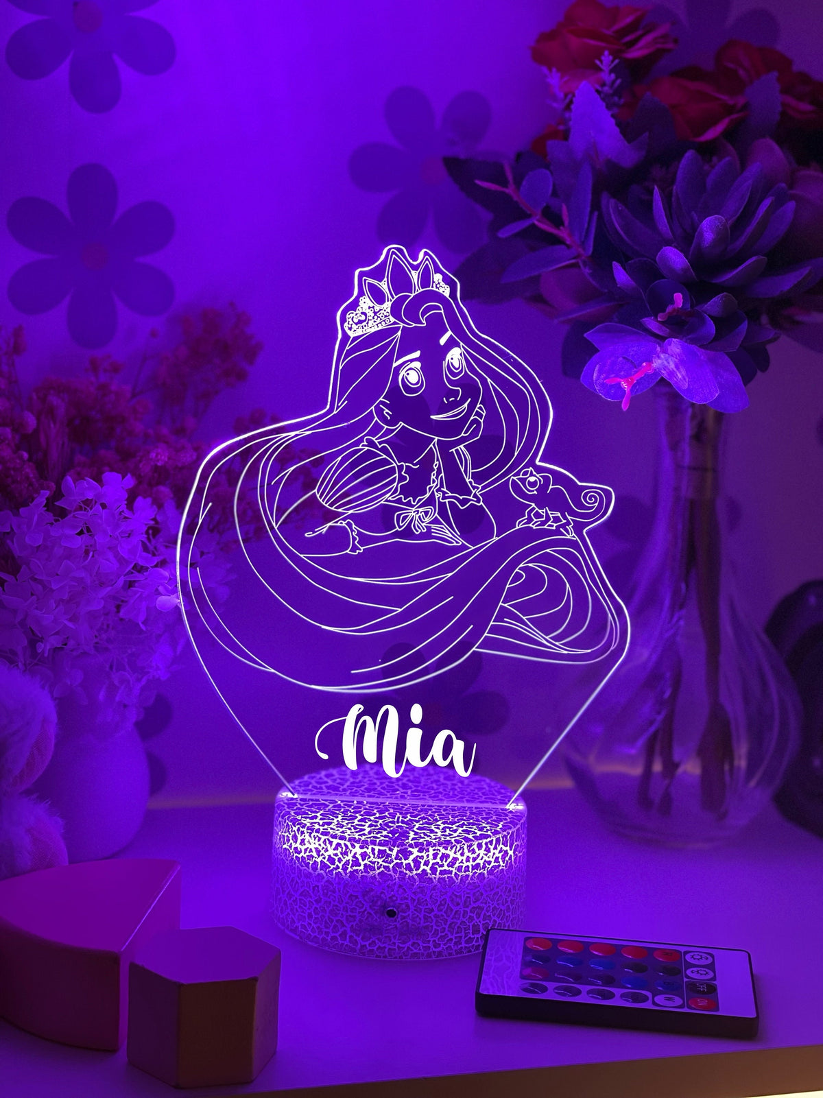 Personalized Rapunzel Night Light
