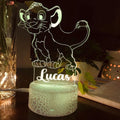Personalized Simba Night Light