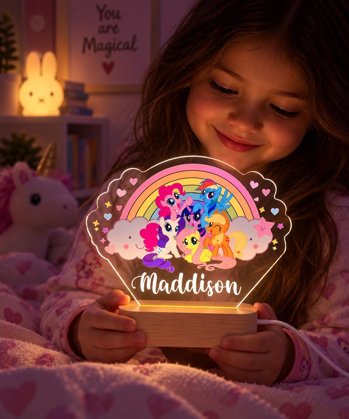 Personalized Little Pony Night Light