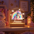 Personalized Unicorn Night Light