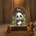 Personalized Panda Night Light