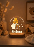 Personalized Teddy Bear Night Light