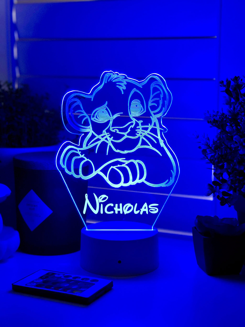 Personalized Lion King Night Light