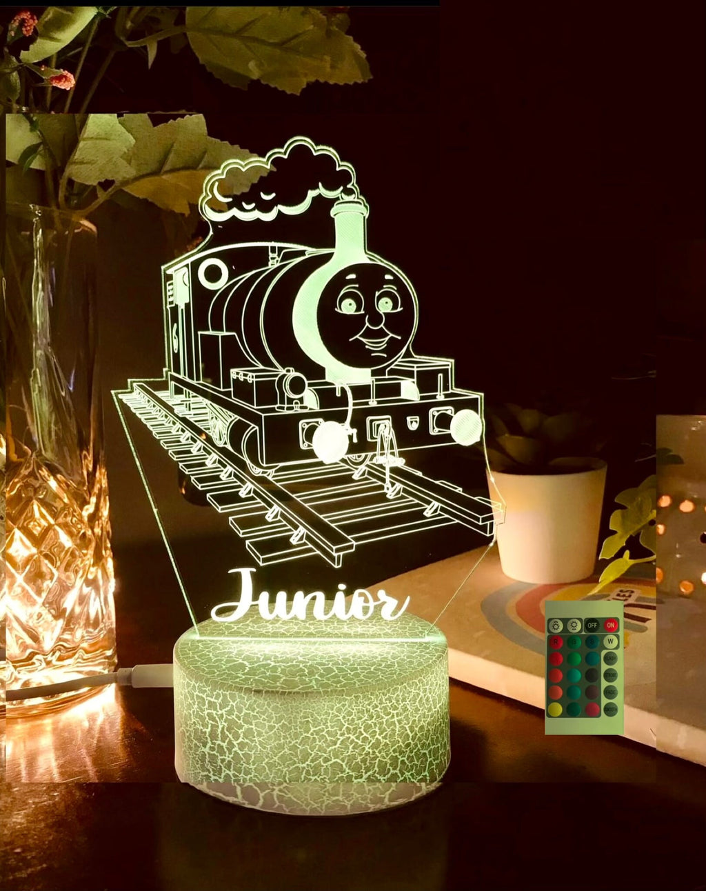 Personalized Thomas Train Night Light