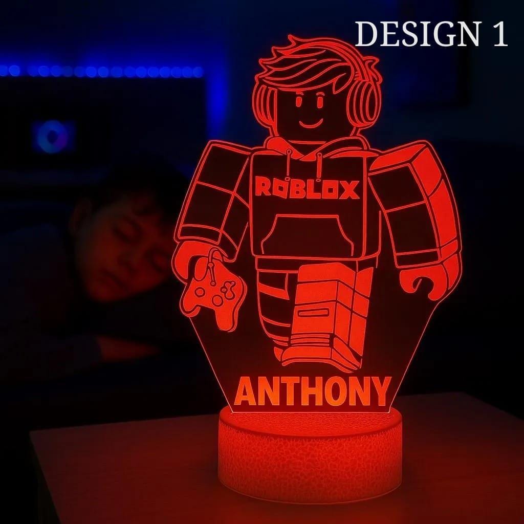 Personalized ROBLOX Night Light